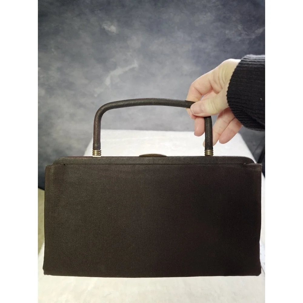 Garay Vintage Snap Closure Top Handle Purse Evening‎ Bag